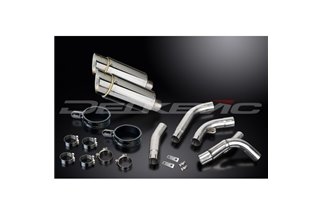 Kit d'échappement silencieux pour Kawasaki Zx10R Ninja 2006-2007 200mm rond en acier inoxydable