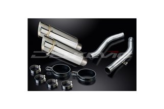 Muffler exhaust kit for Kawasaki Z1000 2003-2006 200mm Round Stainless Steel