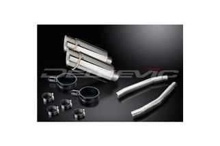 Kit scarico terminale per Suzuki Gsx1300R Hayabusa 2008-2020 200mm Tondo Inox