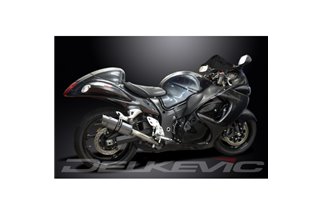 Kit scarico terminale per Suzuki Gsx1300R Hayabusa 2008-2020 200mm Tondo Inox