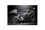 Kit scarico terminale per Suzuki Gsx1300R Hayabusa 2008-2020 200mm Tondo Inox