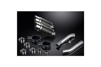 Schalldämpfer-Auspuff-Set für Yamaha Fjr1300 2006–2023, 200 mm rund, Carbon