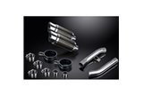 Schalldämpfer-Auspuff-Set für Yamaha Fjr1300 2006–2023, 200 mm rund, Carbon