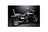 Kit scarico terminale per Yamaha V-Max 1200 1984-2007 200mm Tondo Inox