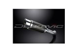 Kit scarico terminale per Bmw F800S 2006-2011 Kit tanica tonda in carbonio da 200 mm