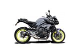 Silencer Exhaust Kit for Yamaha Mt-10 Mt10 2016-2021 200Mm Round Carbon Can Kit