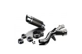 Silencer Exhaust Kit for Yamaha Mt-10 Mt10 2016-2021 200Mm Round Carbon Can Kit