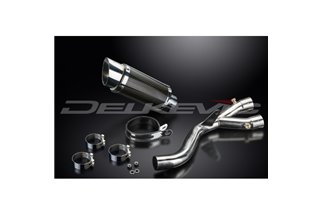 Silencer Exhaust Kit for Yamaha Mt-10 Mt10 2016-2021 200Mm Round Carbon Can Kit