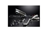 Silencer Exhaust Kit for Yamaha Mt-10 Mt10 2016-2021 200Mm Round Carbon Can Kit