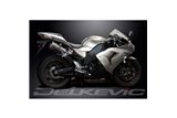 Exhaust kit for Kawasaki Zx10R 2006-2007 De-Cat 200mm Round Stainless Steel