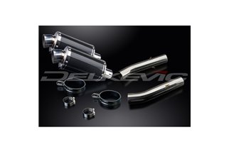 Endschalldämpfer-Kit für Aprilia Tuono1000R Factory 06-10 225mm Oval Carbon