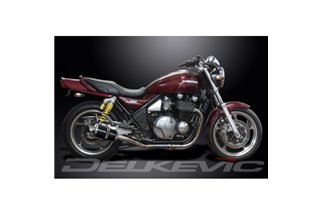 Kit d'échappement silencieux pour Kawasaki Zr1100B Zephyr 1996-97 225mm Ovale Carbone