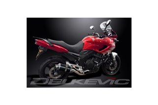 Kit d'échappement pour Yamaha Tdm900 2002-2013 225mm Ovale Carbone