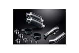 Schalldämpfer-Auspuff-Set für Yamaha Fjr1300 2006–2023, 225 mm ovales Carbon