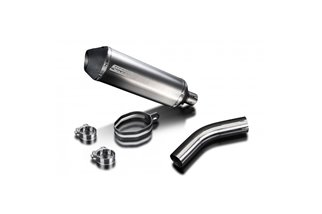 Exhaust kit silencer terminal 343mm xoval titanium bsau honda CBR1100XX Blackbird