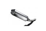 Exhaust silencer kit 343mm x-oval titanium bsau kawasaki zzr1400 2006 2007