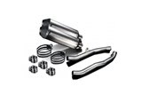 Kit scarico terminale silenziatore 343mm titanium xoval bsau yamaha xjr1200 1995 1998