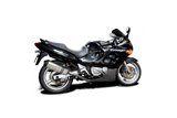 Auspuffschalldämpfer-Kit 343 mm x-oval Titan Bsau Suzuki GSX1300R Hayabusa 2008 2019