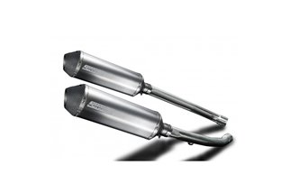 Exhaust kit for Kawasaki Zzr1400 Zx14 2012-2021 343mm XOvale Titanium Bsau