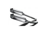 Exhaust kit for Kawasaki Zzr1400 Zx14 2012-2021 343mm XOvale Titanium Bsau