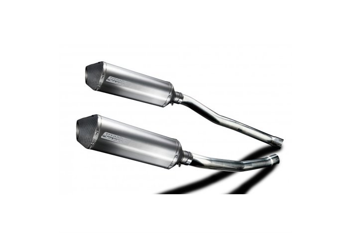 Exhaust kit for Kawasaki Zzr1400 Ninja 2008-2011 343mm X-Oval Titanium Bsau Silencer Exhaust Ki