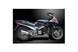 Schalldämpfer-Kit für Yamaha Fj1200 Abs 3Xw 1991-1996 343 mm X-Oval Titan