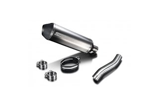 Exhaust kit silencer terminal 343mm xoval titanium. triumph trophy 900 1996 2002