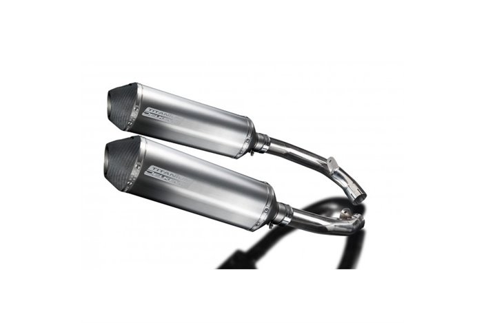 Exhaust kit for Honda Vtr1000 Sp1 2000-2001 343mm X-Oval Titanium Bsau