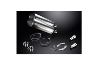 Kit scarico terminale per Triumph Speed Triple R 1050 12-16 343mm XOvale Titanium Bsau