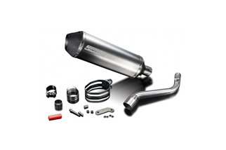 Schalldämpfer-Kit für Honda Crf250 L/M 2012-2016 343 mm X-Oval Titan