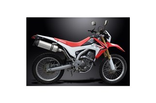 Schalldämpfer-Kit für Honda Crf250 L/M 2012-2016 343 mm X-Oval Titan