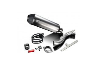 Silencer Exhaust Kit for Honda Vfr750 Fl-Fp 1990-1993 343Mm X-Oval Titanium