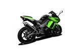 Schalldämpfer Kit für Kawasaki Z1000Sx Abs 2010-2019 450Mm Oval Carbon Bsau