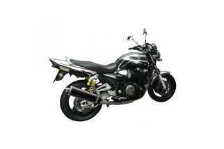 Auspuffendschalldämpfer-Kit 450 mm ovales Carbon Bsau Kawasaki ZZR1400 2012 2020