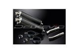 Kit scarico terminale per Aprilia Tuono1000R Factory 06-10 450mm Ovale Carbon Bsau