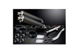 Terminal exhaust kit for Yamaha Xjr1300 Sp 1998-2007 450mm Oval Carbon Bsau