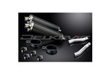 Exhaust kit for Yamaha Trx850 1995-1999 450mm Oval Carbon Bsau