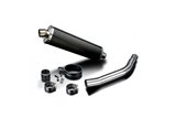 450 mm carbon bsau silencer terminal exhaust kit. honda cb450k 1970 1974