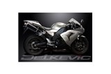 Kit scarico terminale per Kawasaki Zx10R Ninja 2006-2007 450mm Ovale Carbon Bsau