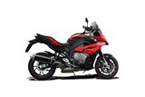 Auspuffschalldämpfer-Kit 450 mm ovales Carbon Bsau Ducati Monster 620 2001 2006