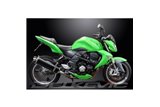 Kit scarico terminale per Kawasaki Z1000 2007-2009 450mm Ovale Carbon Bsau