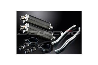 Terminal exhaust kit for Kawasaki Zzr1400 Ninja 2006-2007 350mm Carbon Bsau