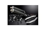 Auspuff-Kit für Suzuki Gsxr1100 KLMN 1989-93 450mm Oval Carbon Bsau