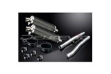 Terminal exhaust kit for Triumph Trident 750 900 1991-93 350mm Carbon Bsau