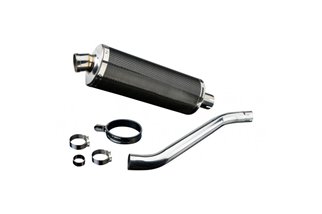 350mm carbon bsau silencer exhaust kit. kawasaki zzr1400 2008 2011