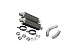 350mm carbon bsau silencer exhaust kit. yamaha xt660 2004 2016