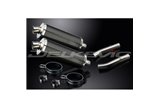 Kit scarico terminale per Aprilia Tuono1000R Factory 06-10 350mm Ovale Carbon Bsau