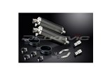 Kit scarico terminale per Triumph Speedtriple R1050 12-16 350mm Ovale Carbon Bsau