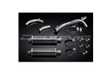 Kit scarico terminale per Yamaha Yzf-R1 Yzfr1 09-14 Decat 350mm Ovale Carbon Bsau