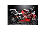 Auspuff-Kit für Honda Vtr1000 Sp1 2000-2001 350mm Oval Carbon Bsau